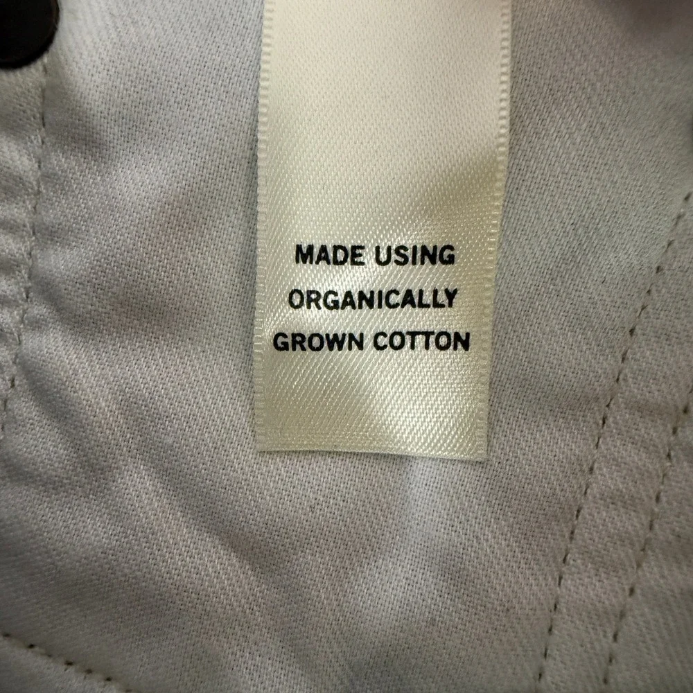 AGOLDE Parker Long Shorts 25 Light Wash Raw Hem Organic Cotton 4